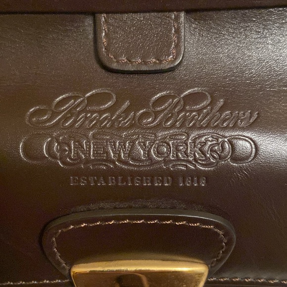 Brooks Brothers horse top handle bag - Picture 5 of 10